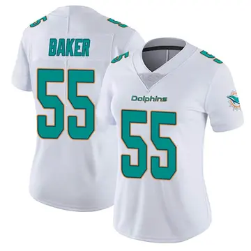 : NFL PRO LINE Men's Jerome Baker Aqua Miami Dolphins