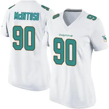 Men's Nike RJ McIntosh Aqua Miami Dolphins Home Game Player Jersey