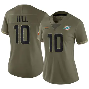 Men's Miami Dolphins Tyreek Hill #10 Vapor Limited Jersey 2022