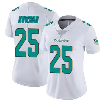 Nike Men's Miami Dolphins Xavien Howard #25 Aqua Game Jersey