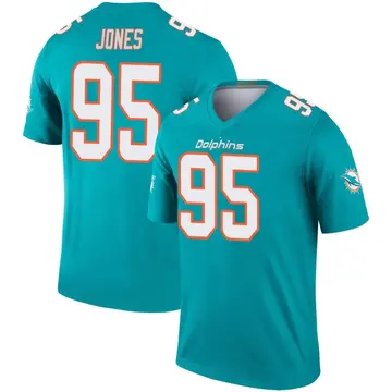 Youth Miami Dolphins Benito Jones Aqua Legend Jersey By Nike