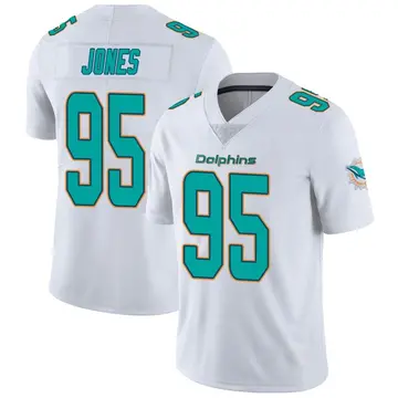 Youth Miami Dolphins Benito Jones White limited Vapor Untouchable Jersey By Nike