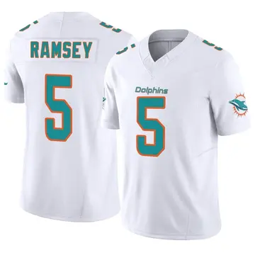 Women's Miami Dolphins Jalen Ramsey Nike White Alternate Game Jersey in  2023