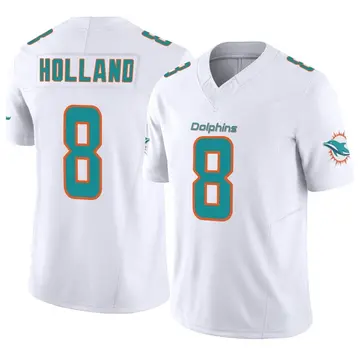 Jevon Holland Signed Miami Dolphins Jersey (JSA COA) 2021 2nd Round Draft  Pk D.B