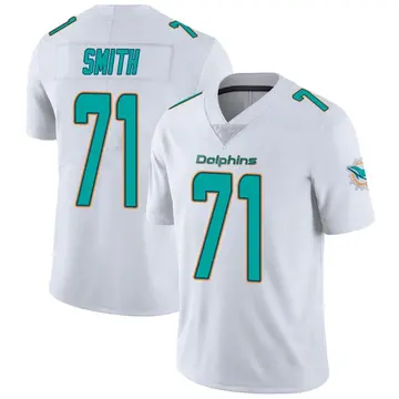 Men's Nike Justin Bethel Aqua Miami Dolphins Game Player Jersey