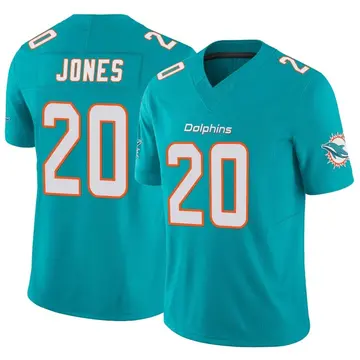 Women Miami Dolphins #20 Reshad Jones Orange Color Rush Legend Jersey