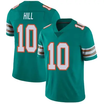 Tyreek Hill Dolphins Nike Youth Jersey White Stitched Tackle Twill &  Embroidered